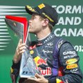 S. Vettelis džiaugėsi iškovota pirmąja pergale Kanadoje