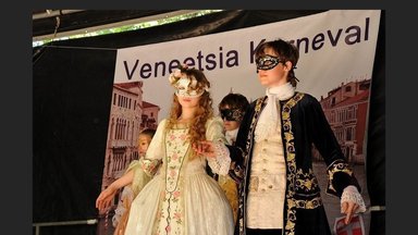 Таллинн превратился в карнавальную Венецию