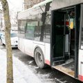 Dėl nepravažiuojamų kelių Klaipėdos rajone liko be viešojo transporto