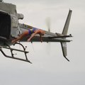 Iffland iš sraigtasparnio atliko šuolį į Sidnėjaus uosto vandenis