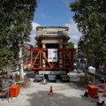 Triumfo arka Tulūzos mieste dėl metro statybos laikinai perkeliama kitur