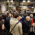 Prancūzijoje dėl elektronikos gedimo apie 7 tūkst. keleivių naktį praleido TGV traukiniuose