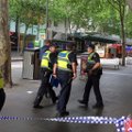 Melburne žmones peiliu puolęs vyras nužudė vieną asmenį
