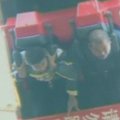 Kinijoje išgelbėti karuselėje įstrigę tėvas ir sūnus