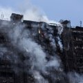 Azerbaidžane – baisus gaisras daugiabutyje