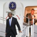 Atsaką Sirijai pažadėjęs JAV valstybės sekretorius J. Kerry - jau Vilniuje