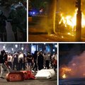 Chaosas Paryžiuje: chuliganai degino automobilius ir puolė policiją – dešimtys suimtų