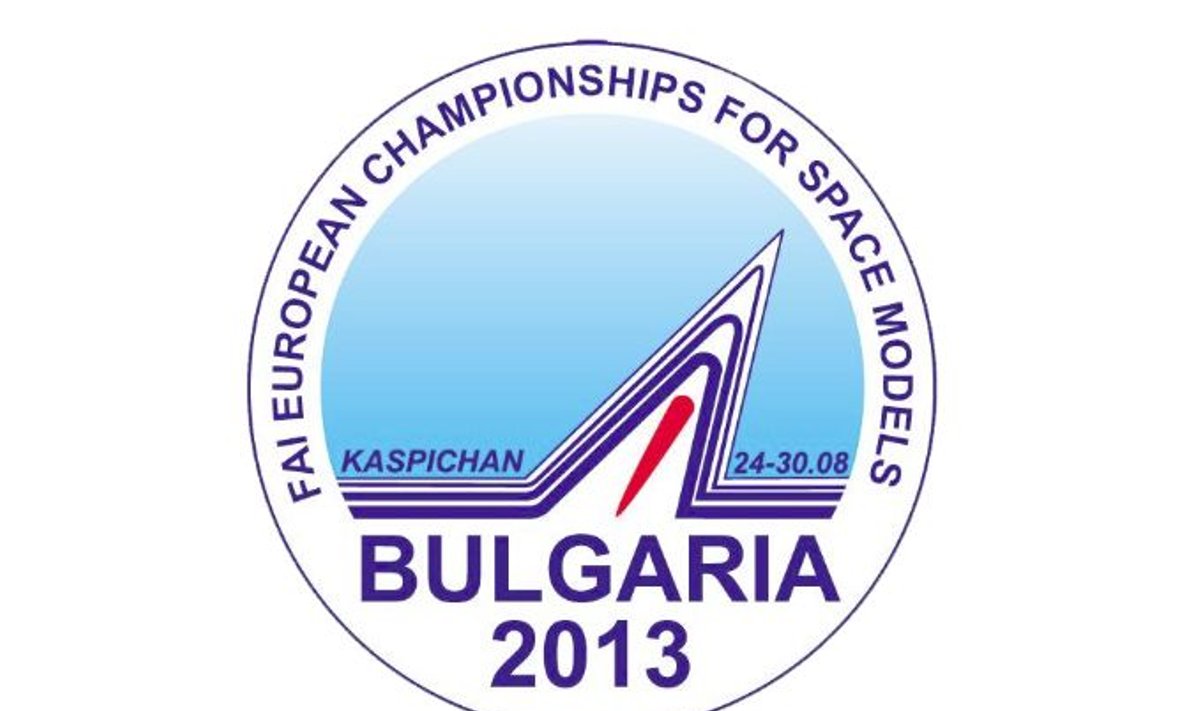 Europos raketų modelių čempionato logotipas