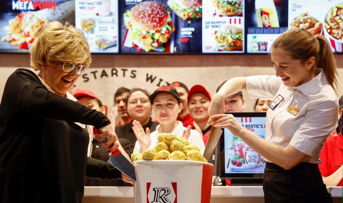 Rusijoje darbą pradėjo KFC analogas „Rostics“ 