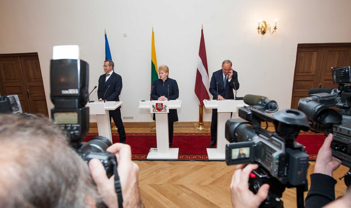 Toomas Hendrikas Ilvesas, Dalia Grybauskaitė ir Andris Bėrzinis