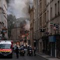 Paryžiaus centre sprogus dujoms nukentėjo 16 žmonių, kilo didelis gaisras