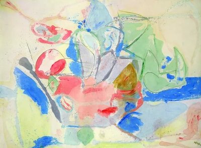 Virginijaus Kinčinaičio paskaitos „Moteriškas abstrakcionizmo herojų šešėlis“ medžiaga / Helen Frankenthaler