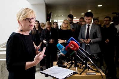 Ingrida Šimonytė announces her presidential bid