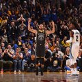 NBA naktis: dešimt po traumos grįžusio Curry tritaškių ir sugadinta LeBrono gimtadienio šventė
