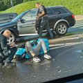 Vilniuje sužalotas paspirtuku „Wolt“ užsakymą vežęs vaikinas