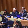 Grybauskaitė atkreips pasaulio dėmesį į būtinybę stiprinti Jungtines Tautas