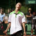 L.Mugevičius poroje su lenku nepateko į teniso turnyro Čekijoje dvejetų ketvirtfinalį