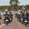 Motociklų entuziastai susirinko dėl kilnaus tikslo: aplankė istorinę perkėlą, rinko paramą vaikams