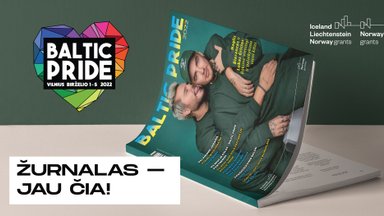 Išleistas išskirtinis nemokamas „Baltic Pride“ 2022 žurnalas