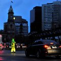 Visa Pietų Australija po didelės audros liko be elektros