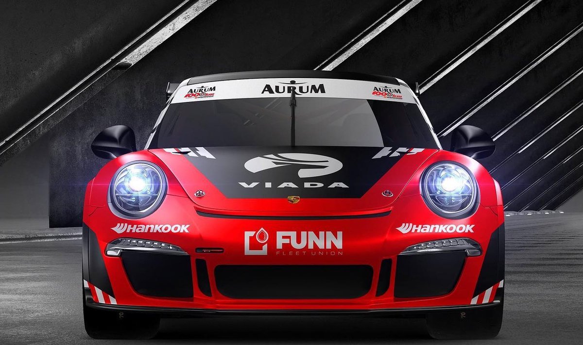 Giedriaus Notkaus ir komandos Porsche 911 GT3 Cup