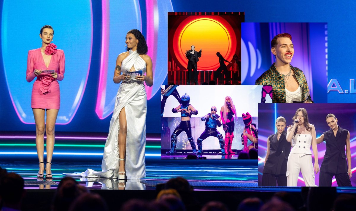 "Eurovizijos" atranka, pirmasis pusfinalis
