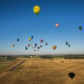 Oro balionai užpildė Birštono dangų