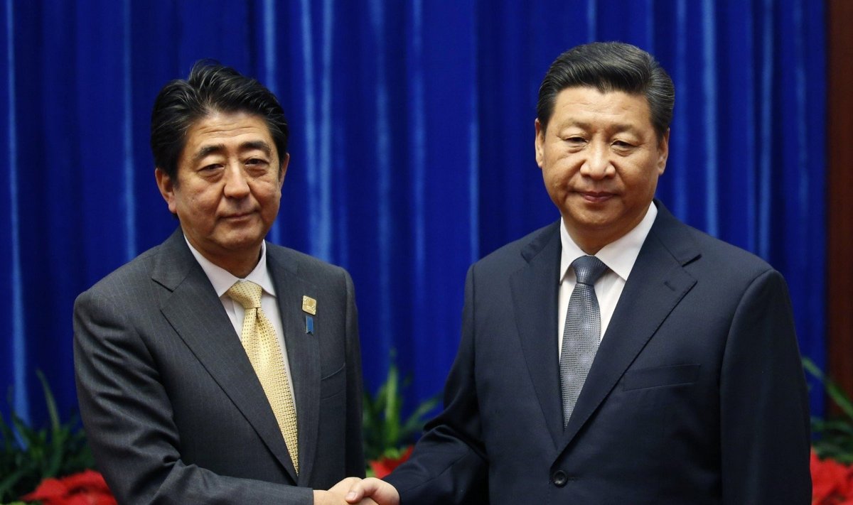 Shinzo Abe, Xi Jinpingas