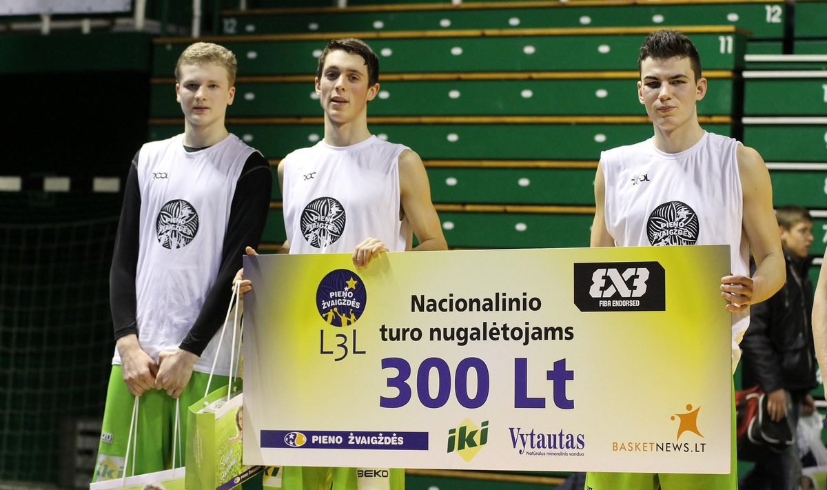 Didžiausią žiemos krepšinio 3x3 turnyrą Lietuvoje laimėjo šiauliečiai