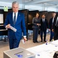 Prezidentas Gitanas Nausėda balsavo EP rinkimuose