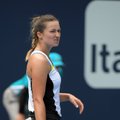 Krūmynų gaisrai grasina tenisui: po kosulio priepuolio slovėnė pasitraukė iš „Australian Open“