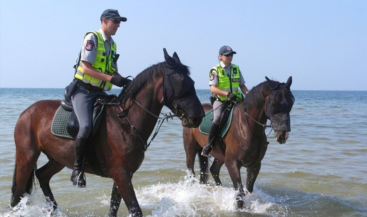 Policija ant žirgų