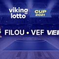 Tarptautinis krepšinio turnyras „Vikinglotto taurė 2021“: Ostendės „Filou“ - Rygos „VEF“