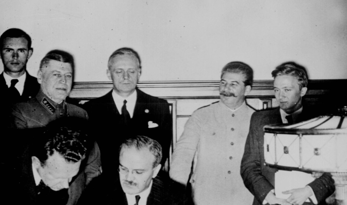 Signing of the Molotov-Ribbentrop Pact