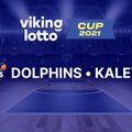 Tarptautinis krepšinio turnyras „Vikinglotto taurė 2021“: Norčiopingo „Dolphins“ - Talino „Kalev“