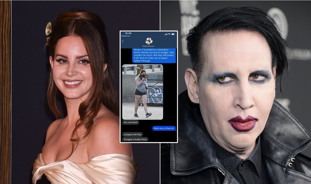 Lana Del Rey ir Marilyn Mansonas