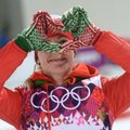 Neįtikėtina: baltarusė D. Domračeva Sočyje iškovojo jau trečią olimpinį auksą