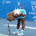 S. Williams nebaigė WTA serijos moterų teniso turnyro Kinijoje