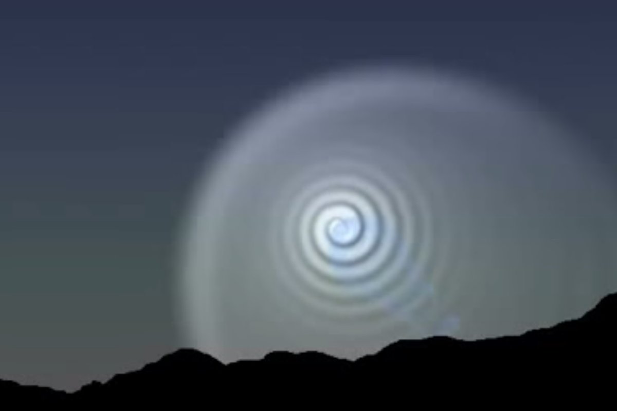 Spiraler på den norske himmelen: romvesen, nordlys eller vitenskapelig eksperiment?