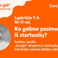 „Kiekvienas gali“ smulkaus verslo akademija: Ko galime pasimokyti iš startuolių?