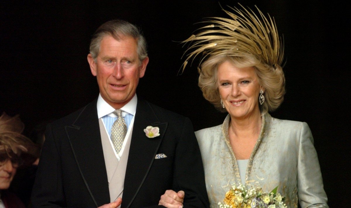 Princas Charlesas su žmona Camilla