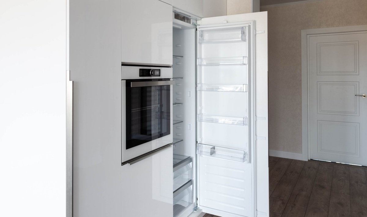 Įmontuotas šaldytuvas