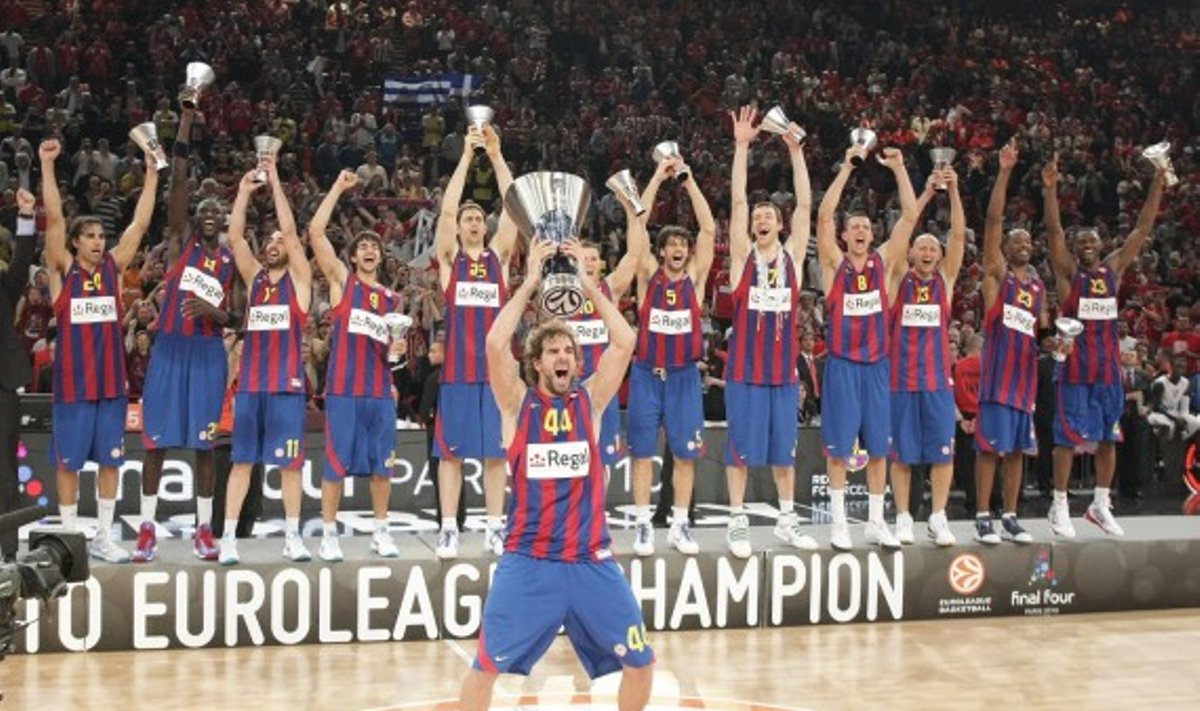 "Barcelona" krepšininkai - Eurolygos čempionai