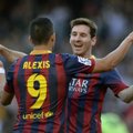 L. Messi pelnė „hat-trick'ą“ ir perrašė „Barcelona“ klubo istoriją