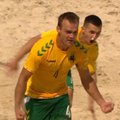 Lietuvos paplūdimio futbolo rinktinė Europos čempionate iškovojo triuškinamą pergalę