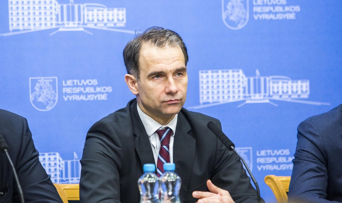 Lithuanian Energy Minister Rokas Masiulis