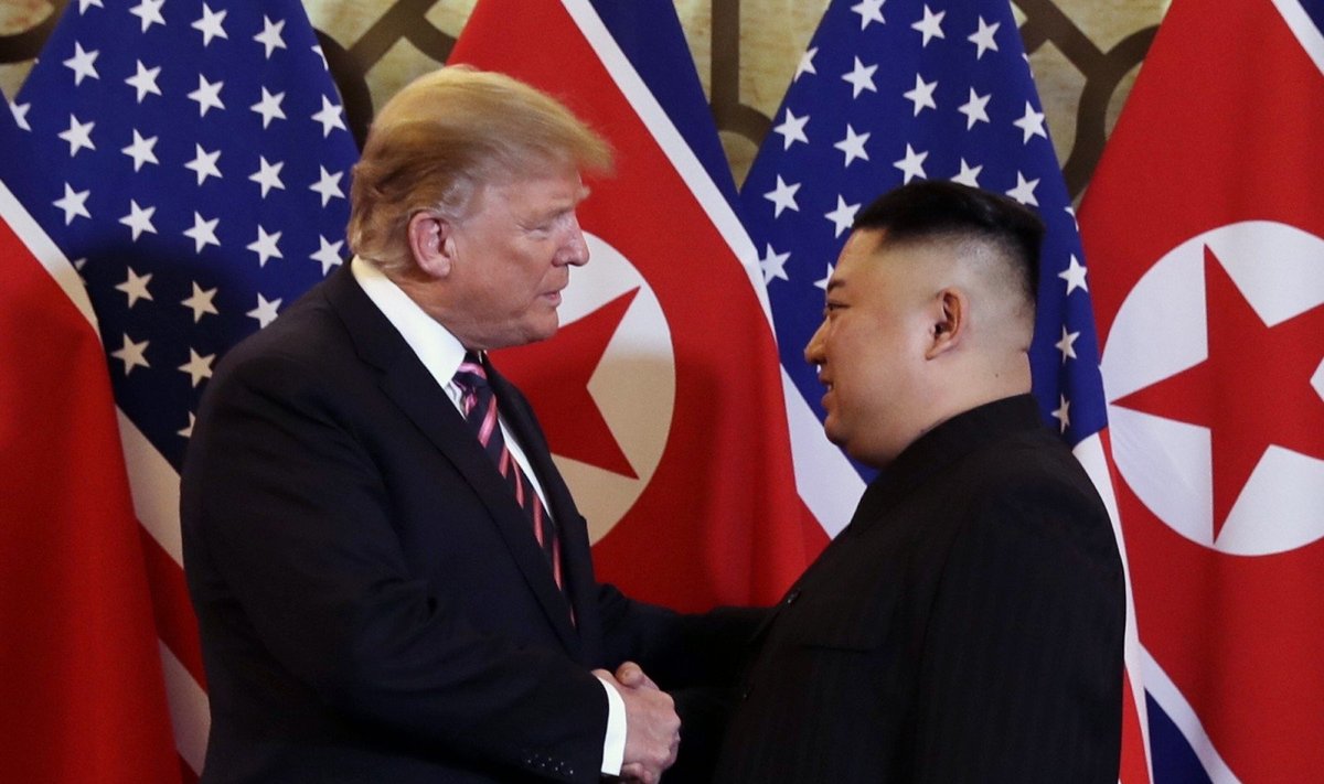 Donaldo Trumpo ir Kim Jong-uno susitikimas Hanojuje
