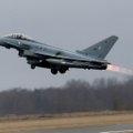 Estijos karinių oro pajėgų vadas: paleista raketa tikriausiai sprogo