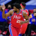 NBA lygos lyderių dvikovoje – Goberto gynybą į šipulius daužiusio Embiido ir „76ers“ triumfas