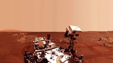 Marse įamžintas įspūdingas reiškinys – dulkių viesulas